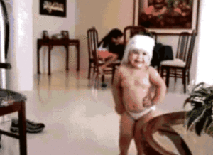 Bebê dançando